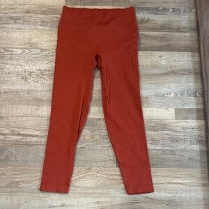 Victoria's Secret Burnt Orange Leggings size M